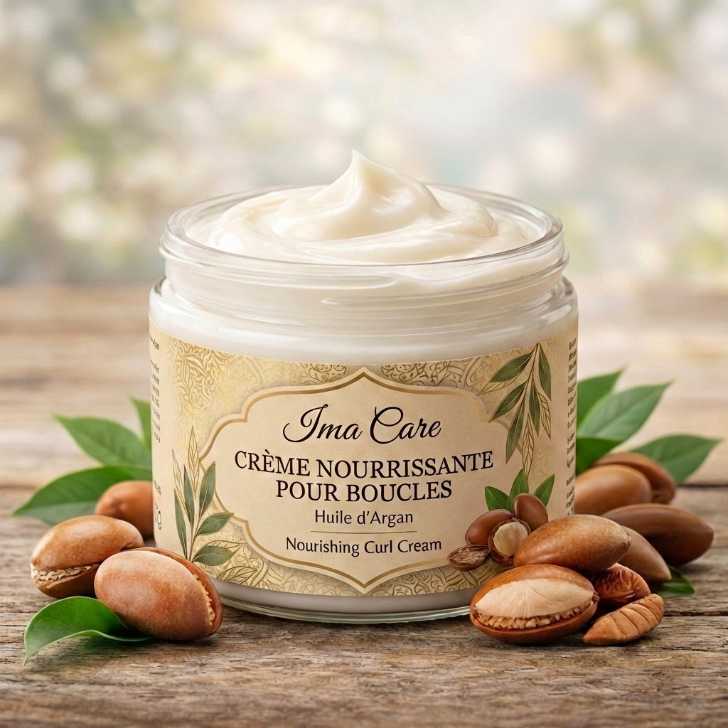 Crème nourrissante pour boucles