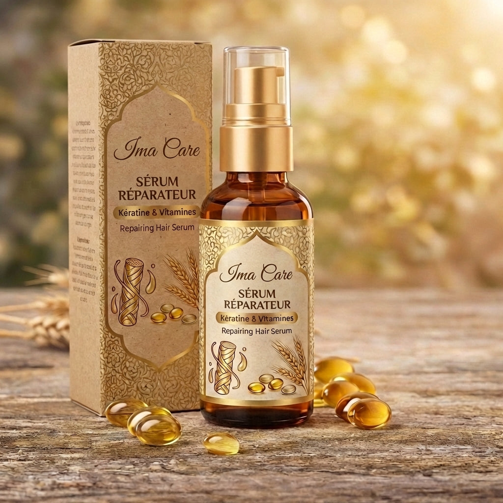 Sérum réparateur à la kératine